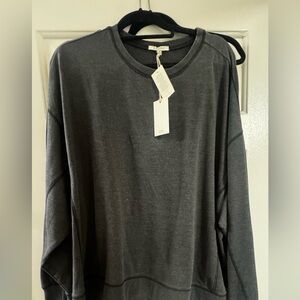 Dark Gray Long Sleeve Sweatshirt NWT